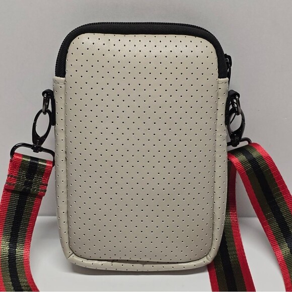 Haute Shore Casey Roma Neoprene Crossbody Camera Bag Ivory NWT - Picture 4 of 7